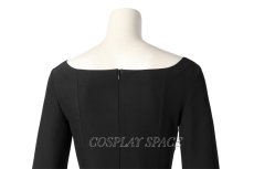 Photo4: Wednesday The Addams Family  Morticia Addams Cosplay Costume (4)