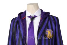 Photo11: Wednesday The Addams Family  Nevermore Academy uniform Xavier Thorpe Ajax Petropolus Cosplay Costume (11)