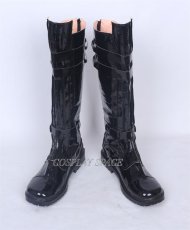 Photo2: Star Wars Anakin Skywalker Darth Vader Black Shoes Cosplay Boots (2)