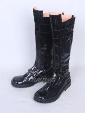 Photo3: Star Wars Anakin Skywalker Darth Vader Black Shoes Cosplay Boots (3)