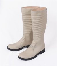 Photo2: Star Wars Luke Skywalker White Shoes Cosplay Boots (2)