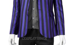 Photo9: Wednesday The Addams Family  Nevermore Academy uniform Eugene Otinger Cosplay Costume (9)