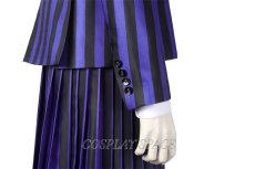 Photo7: Wednesday The Addams Family  Nevermore Academy uniform Enid Sinclair Bianca Barclay Cosplay Costume (7)