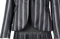 Photo8: Wednesday The Addams Family Wednesday Addams Nevermore Academy uniform Cosplay Costume (8)