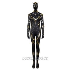 Photo1: Black Panther：Wakanda Forever Shuri Cosplay Costume (1)