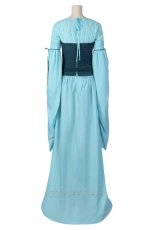 Photo3: The Lord of the Rings: The Rings of Power Galadriel Cosplay Costume (3)