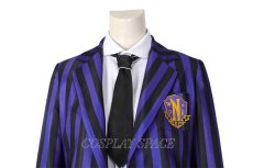 Photo8: Wednesday The Addams Family  Nevermore Academy uniform Enid Sinclair Bianca Barclay Cosplay Costume (8)