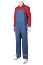 Photo2: The Super Mario Bros. Movie Mario Cosplay Costume (2)