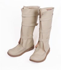 Photo3: Star Wars Luke Skywalker White Shoes Cosplay Boots (3)