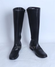 Photo1: Star Wars Darth Vader Black Shoes Cosplay Boots (1)