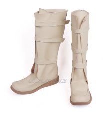 Photo1: Star Wars Luke Skywalker White Shoes Cosplay Boots (1)