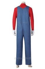 Photo4: The Super Mario Bros. Movie Mario Cosplay Costume (4)