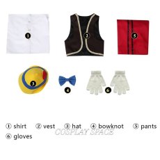 Photo10: Pinocchio Cosplay Costume (10)