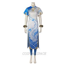 Photo1: Street Fighter 6 Chun Li Cosplay Costume (1)