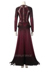 Photo2: Doctor Strange in the Multiverse of Madness Wanda Scarlet Witch Cosplay Costume (2)