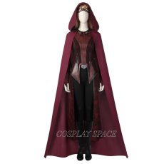 Photo1: Doctor Strange in the Multiverse of Madness Wanda Scarlet Witch Cosplay Costume (1)