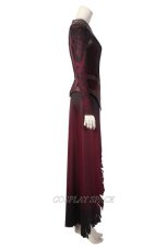 Photo3: Doctor Strange in the Multiverse of Madness Wanda Scarlet Witch Cosplay Costume (3)