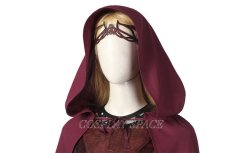 Photo16: Doctor Strange in the Multiverse of Madness Wanda Scarlet Witch Cosplay Costume (16)