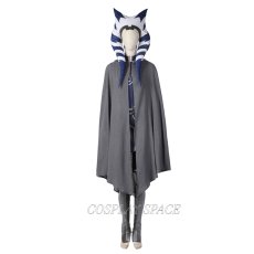 Photo1: Star Wars The Clone Wars Ahsoka Tano Cosplay Costume (1)