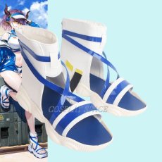 Photo2: Arknights Siderroca MARTHE  Cosplay Shoes (2)