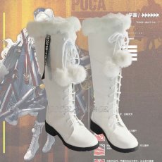 Photo3: Arknights Poca Cosplay Boots (3)