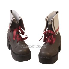 Photo1: Arknights Eyjafjalla Cosplay Boots (1)