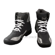 Photo1: Arknights Liskarm Black Cosplay Shoes (1)