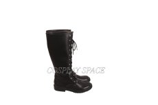 Photo2: Arknights Sliverash Cosplay Boots (2)