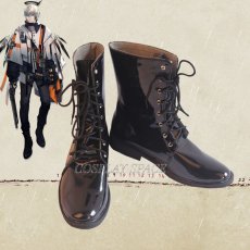 Photo5: Arknights Federico Cosplay Boots (5)