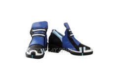 Photo3: Arknights Blue Poison Cosplay Shoes (3)