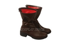 Photo2: Arknights Haze Cosplay Boots (2)