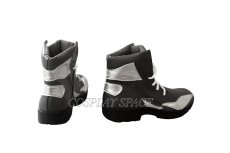 Photo3: Arknights Liskarm Black Cosplay Shoes (3)