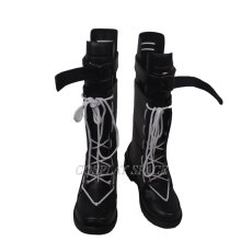 Photo1: Arknights Hoshiguma Cosplay Boots (1)