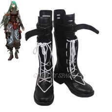 Photo5: Arknights Hoshiguma Cosplay Boots (5)