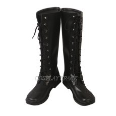 Photo1: Arknights Sliverash Cosplay Boots (1)