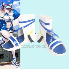 Photo1: Arknights Siderroca MARTHE  Cosplay Shoes (1)