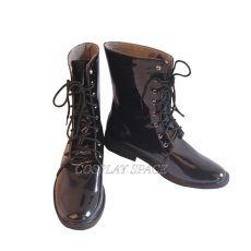 Photo1: Arknights Federico Cosplay Boots (1)