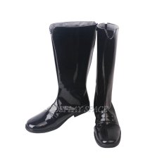 Photo1: Arknights Phantom Cosplay Boots (1)