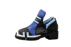 Photo2: Arknights Blue Poison Cosplay Shoes (2)