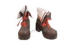 Photo2: Arknights Eyjafjalla Cosplay Boots (2)