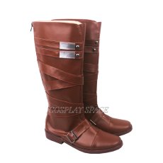 Photo2: Arknights Fiammetta Cosplay Boots (2)