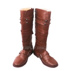 Photo1: Arknights Fiammetta Cosplay Boots (1)