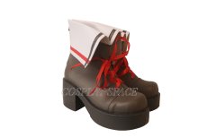 Photo3: Arknights Eyjafjalla Cosplay Boots (3)