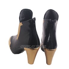 Photo4: Arknights Carnelian Cosplay Boots (4)