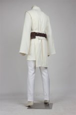 Photo5: Star Wars prequel: Jedi Knight Obi Wan Kenobi Cosplay Costume (5)