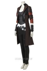 Photo2: Guardians Of The Galaxy 2 Gamora Cosplay Costume (2)