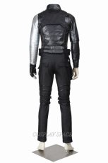 Photo4: Bucky Captain America 2: Winter Warrior Cosplay Costume (4)