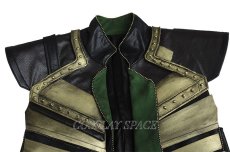 Photo6: Marvel's The Avengers Thor The Dark World Loki Cosplay Costume Deluxe (6)