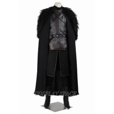 Photo1: Game Of Thrones Jon Snow  Cosplay Costume  (1)