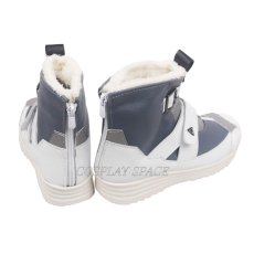 Photo4: Arknights Aurora Cosplay Boots (4)